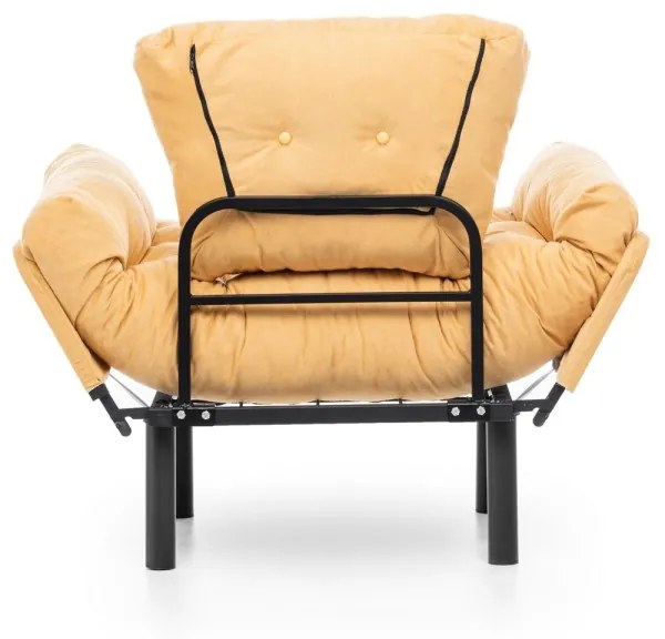 Kreslo Nitta jednomiestne horčicovo žlté