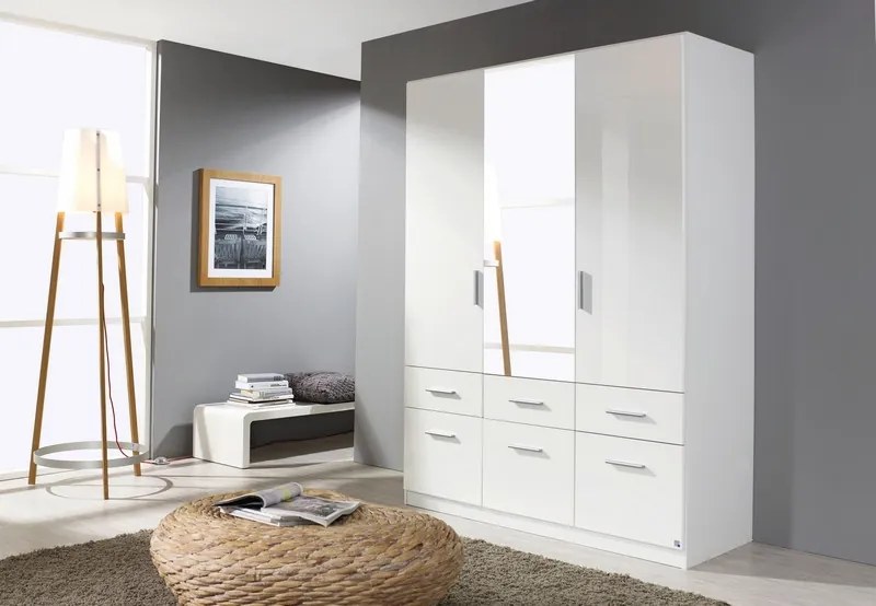 Šatníková skriňa Celle AN925-2128, biela