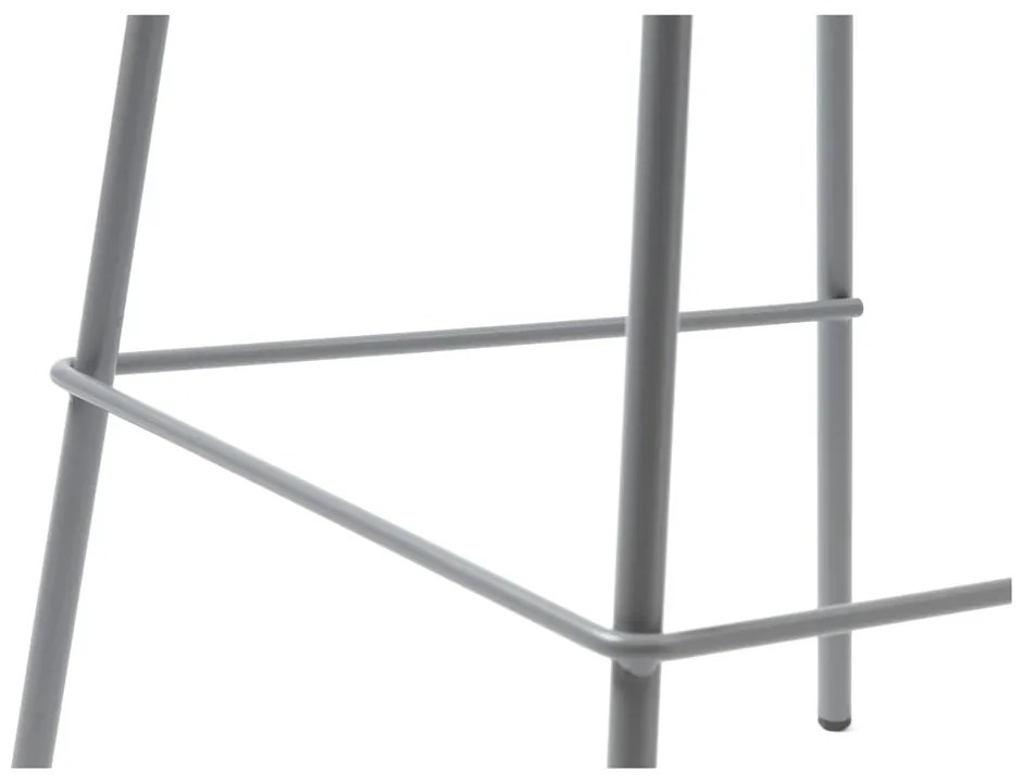 Sivá plastová barová stolička 92,5 cm Whitby – Unique Furniture