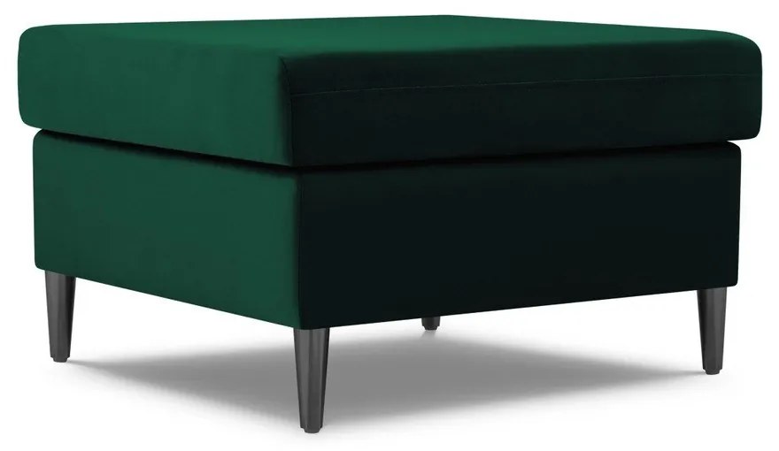 Zelená zamatová podnožka Kyoto – Cosmopolitan Design