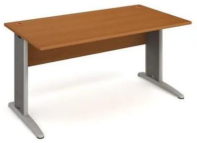 Kancelársky stôl Cross, 160 x 80 x 75,5 cm, rovné vyhotovenie, dezén čerešňa
