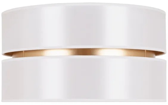 Duolla - Stropné svietidlo DUO 1xE27/15W/230V pr. 40 cm biela/zlatá