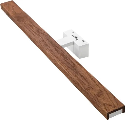 BRILAGI - LED kúpeľňové osvetlenie zrkadla 3v1 WOODY MIRROR LED/15W/230V IP44 biela/dub/čerešňa