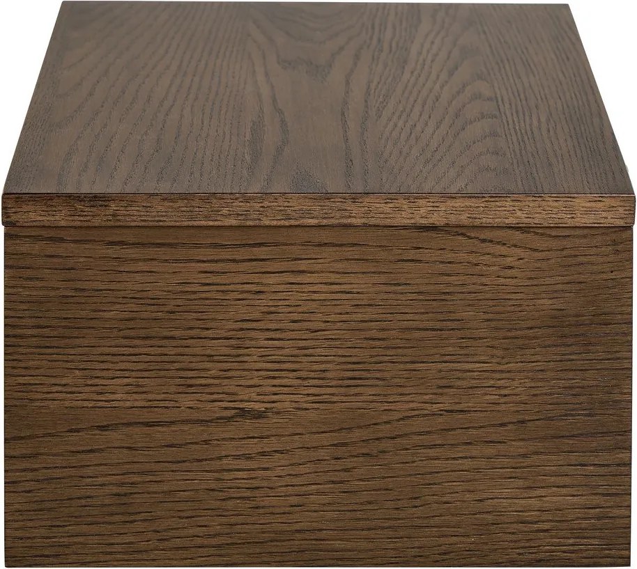 Nočný stolík v dekore duba v tmavoprírodnej farbe Monfort – Actona