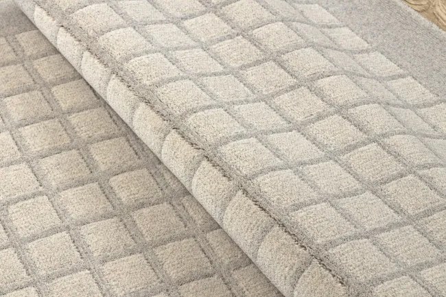 Koberec TEXTURA 488.09.LA110 Osta sivý / béžový