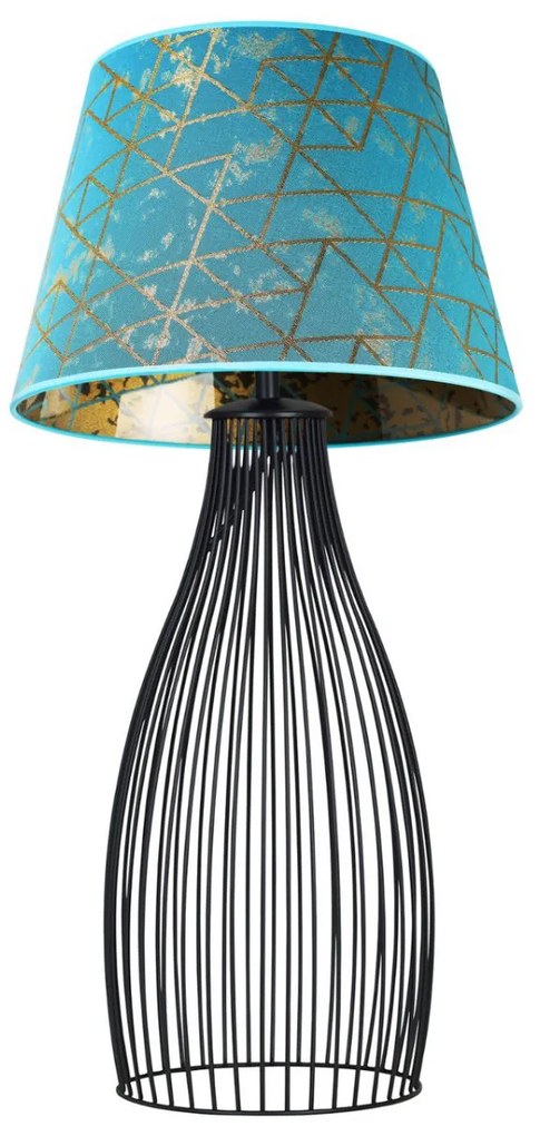 Stolná lampa Werona, 1x textilné tienidlo (výber zo 6 farieb)