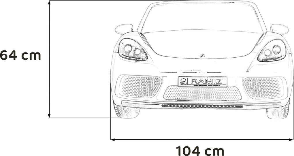 Ramiz Vozidlo Perfecta lakované na zeleno