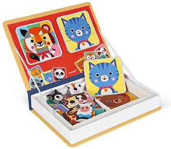 Magnetická kniha - Puzzle - zvieratá