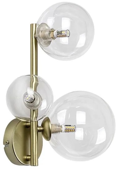 Rabalux 71299 - Nástenné svietidlo ASLOV 3xG9/28W/230V