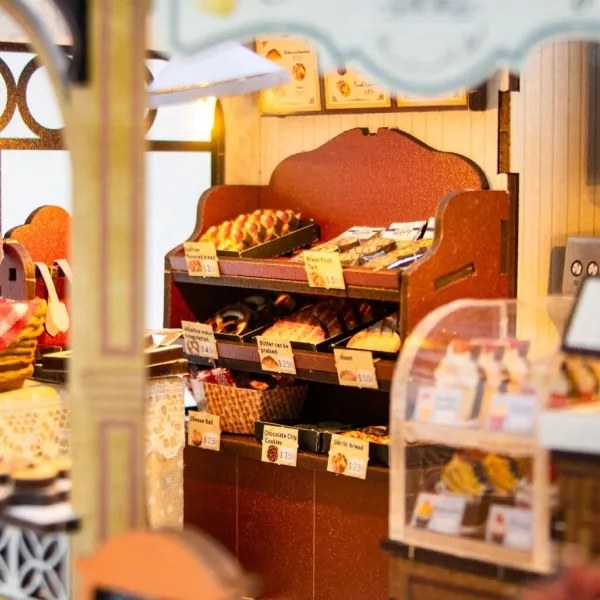 2Kids Toys - Miniatúra domčeka Juliino pekárstvo 2xAAA batérie