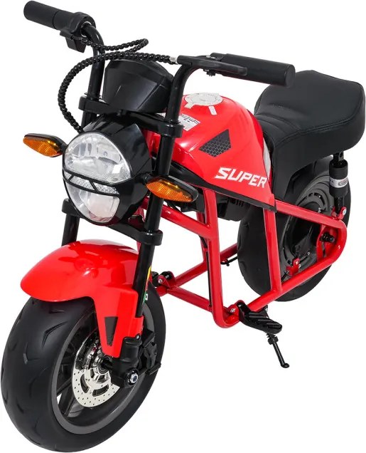Elektrická motorka SUPERMOTO červená