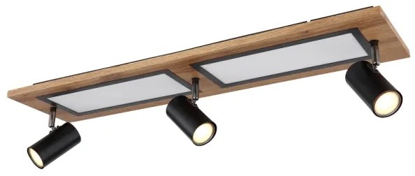 Globo 67306D1 - LED bodové svietidlo ULLA LED/24W/230V + 3xGU10/5W