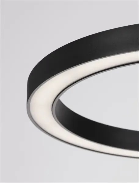 LED luster Cuppe 120 čierne