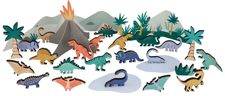 Adventný kalendár Dinosaur - Meri Meri