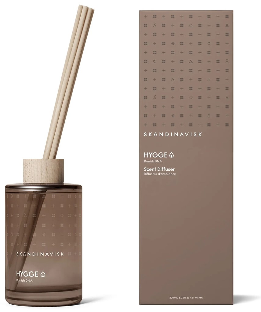 SKANDINAVISK Vonný difuzér HYGGE (útulno) – 200 ml