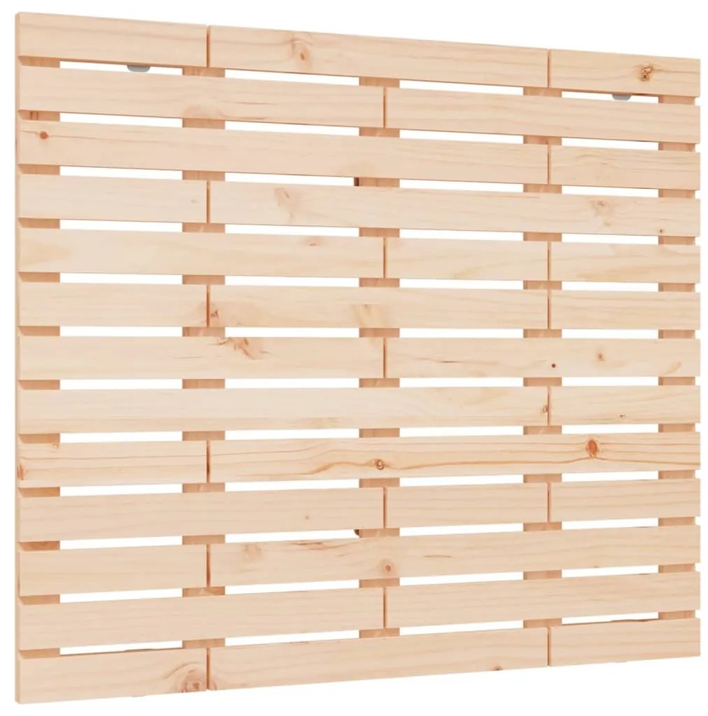 vidaXL Nástenné čelo postele 126x3x91,5 cm masívna borovica