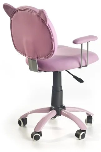 Kancelárska stolička CAT ružová