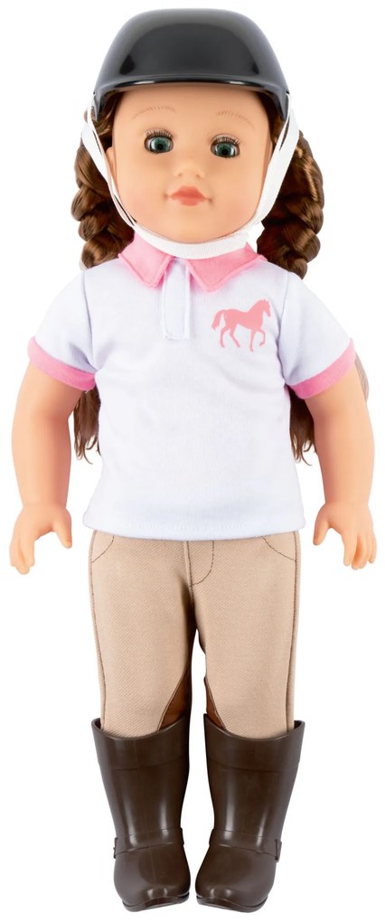 Playtive Bábika Julia (hnedé vlasy a zelené oči) (100356051)