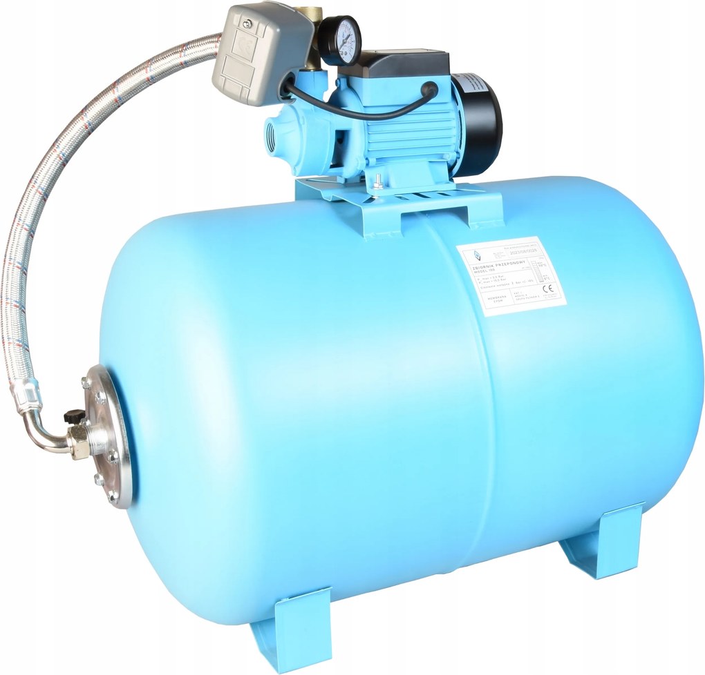 Hydrofor 100 L Nádrž Na Vodu Hydroforová Pumpa Aqb 60 Sada 2100 L/h