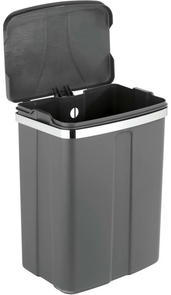 Wenko Závesný odpadkový kôš 12 l, sivá