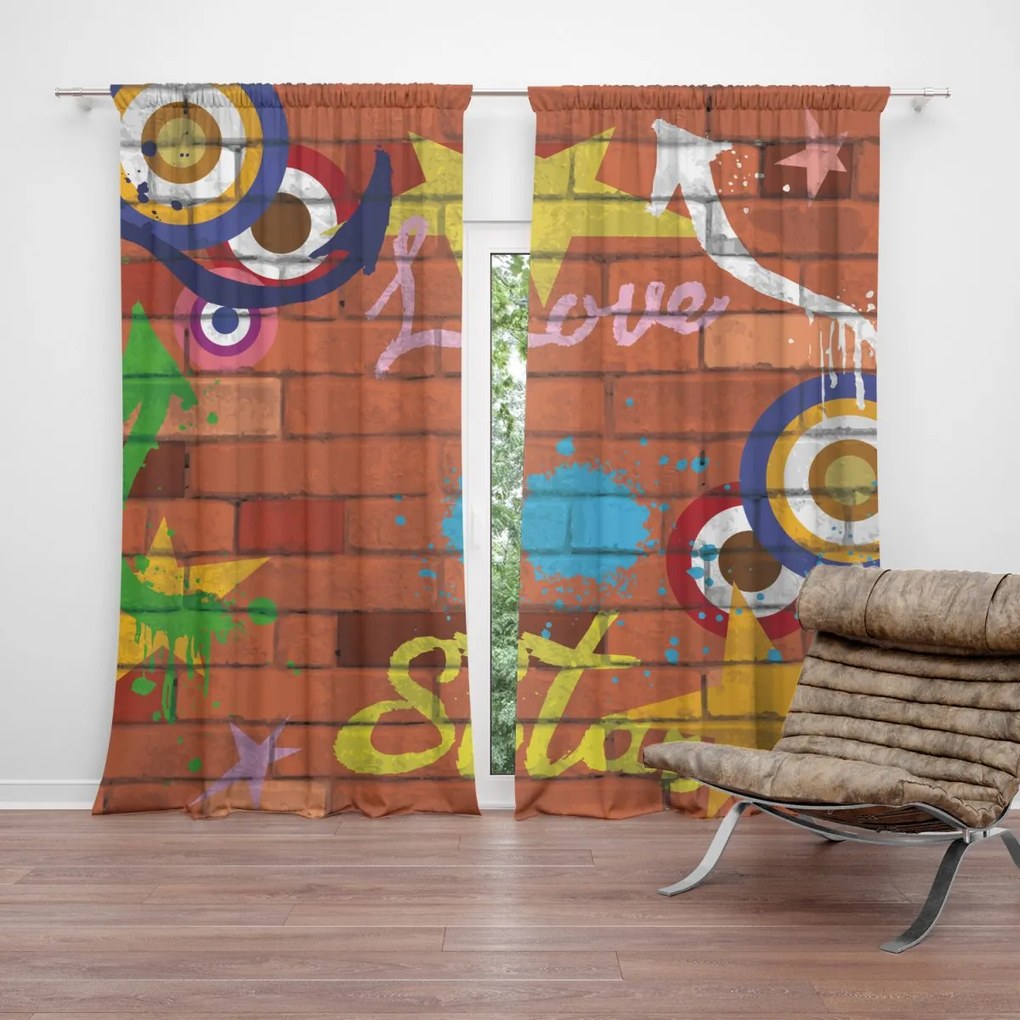 Sablio Záves Múr: 2 ks 140x250 cm