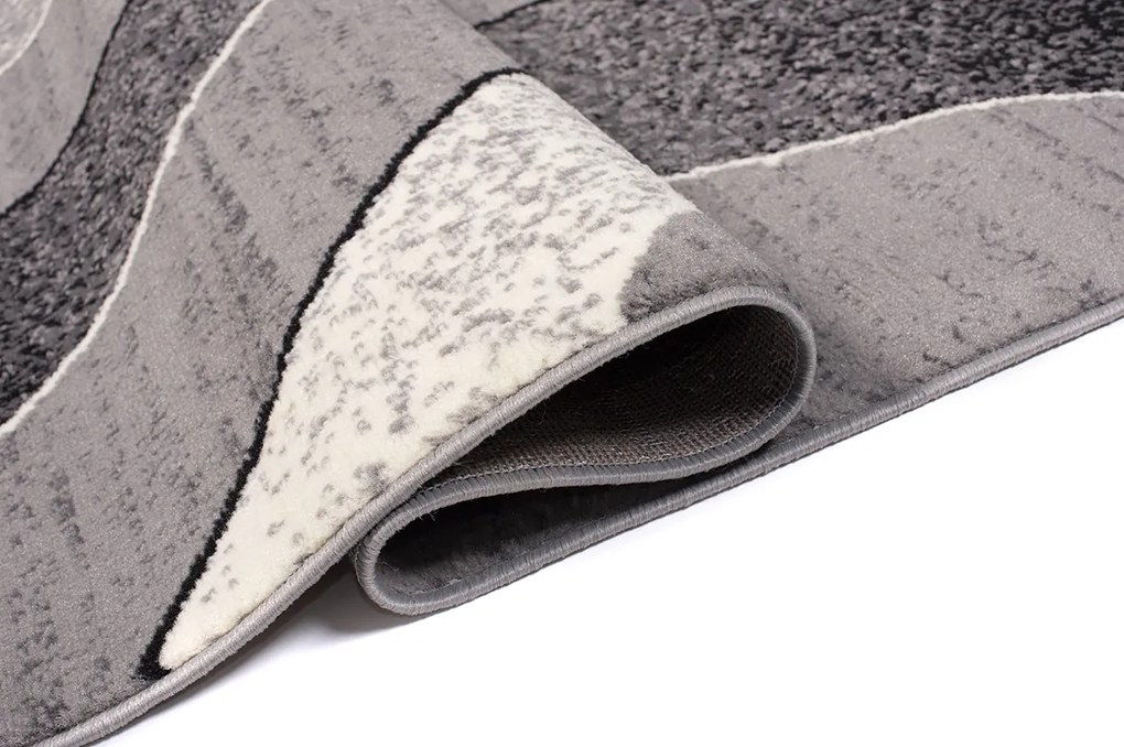 TA Koberec K857A ŠEDÁ LACNÉ PP CRM Rozmer: 120x180 cm