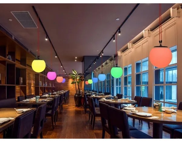 Top Light BALL RGB RC - LED RGB Stmievateľné solárne svietidlo LED/1,2W/3,7V IP44