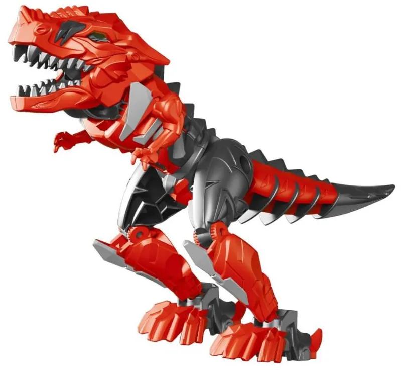 Robot rozložiteľný dinosaurus červený