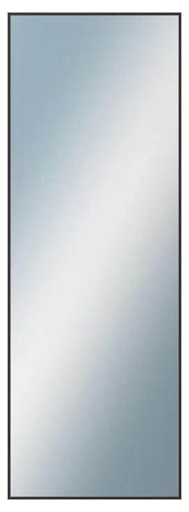 DANTIK - Zrkadlo v rámu, rozmer s rámom 50x140 cm z lišty Hliník hnedá (7001022)