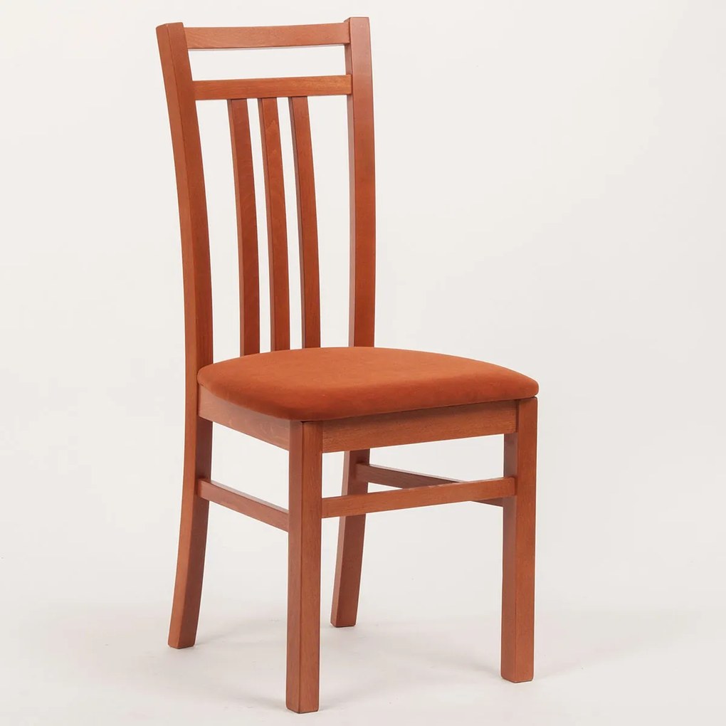 Stima Stolička LOTY Vyberte odtieň ->: Čerešňa, Vyberte látku ->: VELVET terracota 44