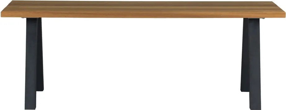 Čierne kovové nožičky v súprave 2 ks Tablo - WOOOD