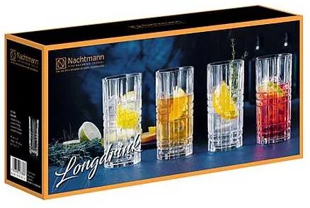 Nachtmann SQUARE poháre na long drink 445 ml, 4 ks