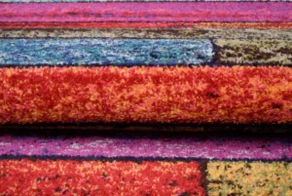 TA Koberec 0976A HNEDOČERVENÁ SALSA Rozmer: 80x150 cm