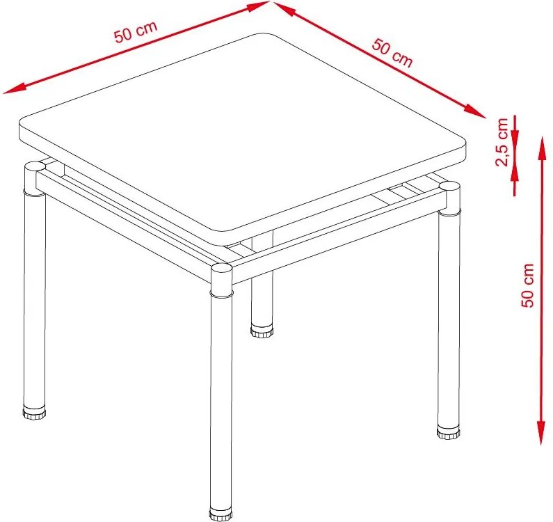 Odkladací stolík Catini MARCUS