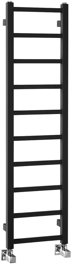 Sapho Sapho, METRO LIGHT vykurovacie teleso 300x1140 mm, čierna matná, IR444TB