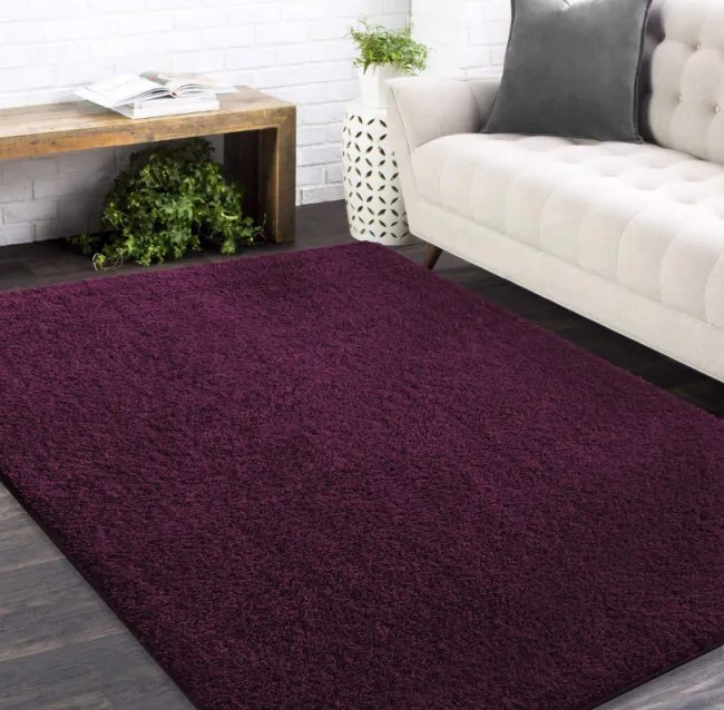 Koberec Kamel tmavofialový