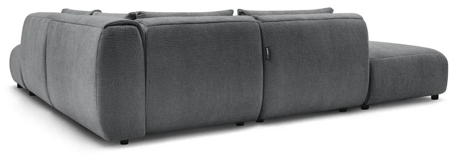 Sivá rohová pohovka (variabilná) Jeanne – Bobochic Paris