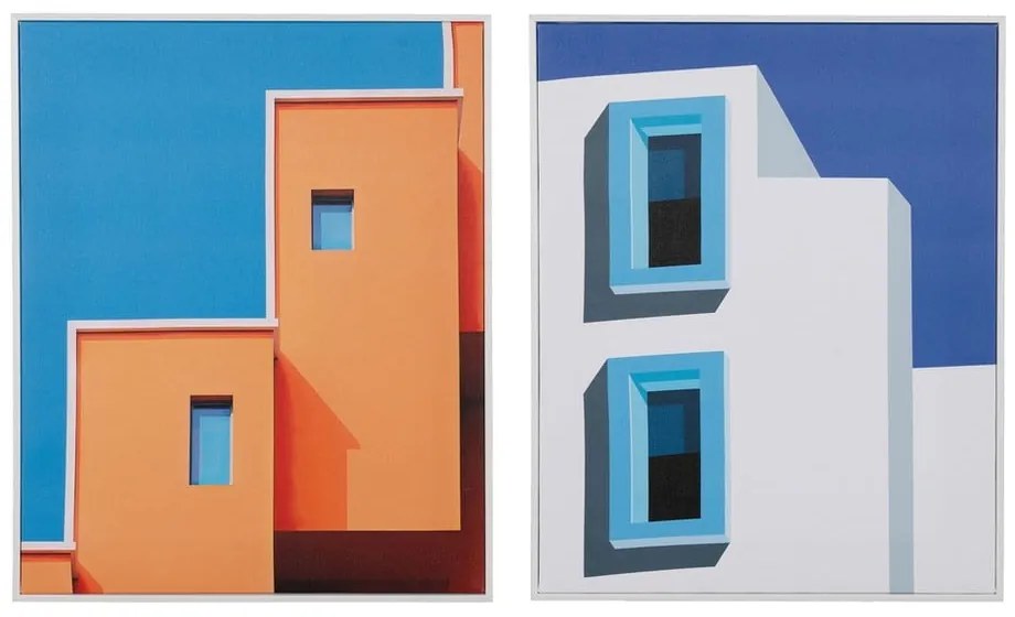 Obrazy v súprave 2 ks 40x50 cm Facade – Ixia