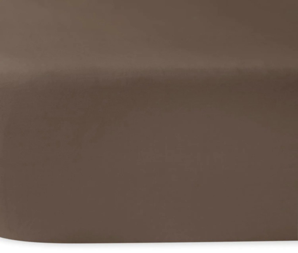 SATÉNOVÉ PRESTIERADLO 160X200 CM TMAVOHNEDÉ