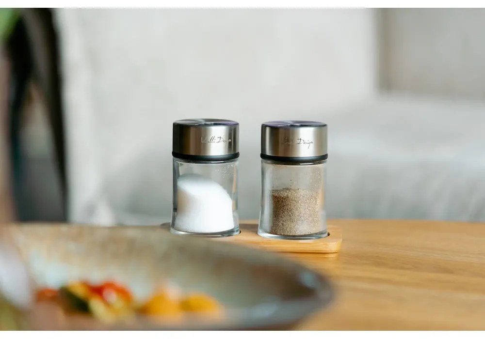 Soľnička a korenička so stojanom Soho – Vialli Design