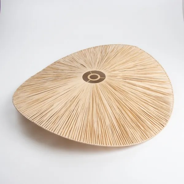 Brilagi - LED luster na lanku CERIA BOHO 1xE27/40W/230V, priemer 80 cm, rafia