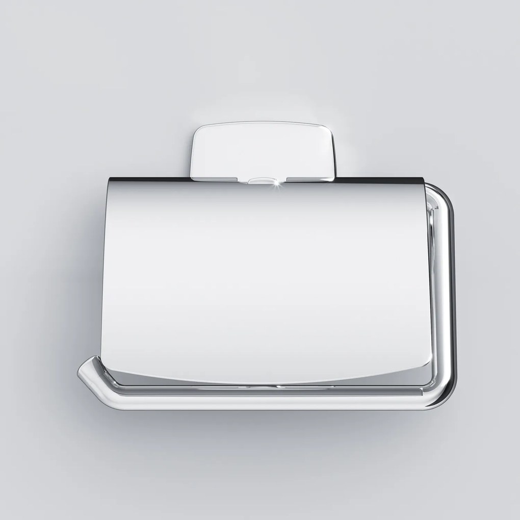 Držiak na toaletný papier AM.PM Gem AGA341400 s vekom, chróm