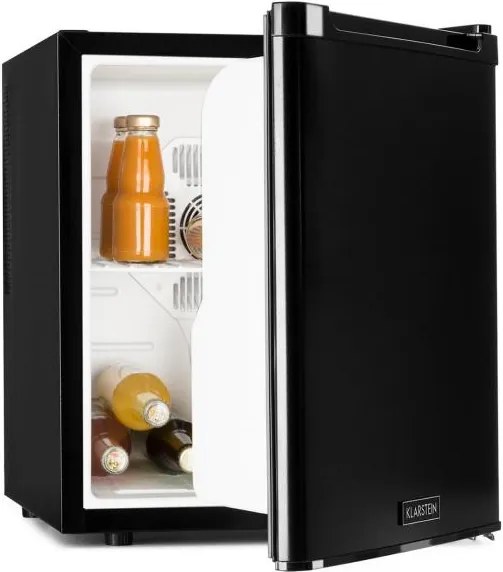 Klarstein CoolTour, chladnička, na nápoje a potraviny, 48 l, 70 W, 5-12 °C, 35 dB, čierna