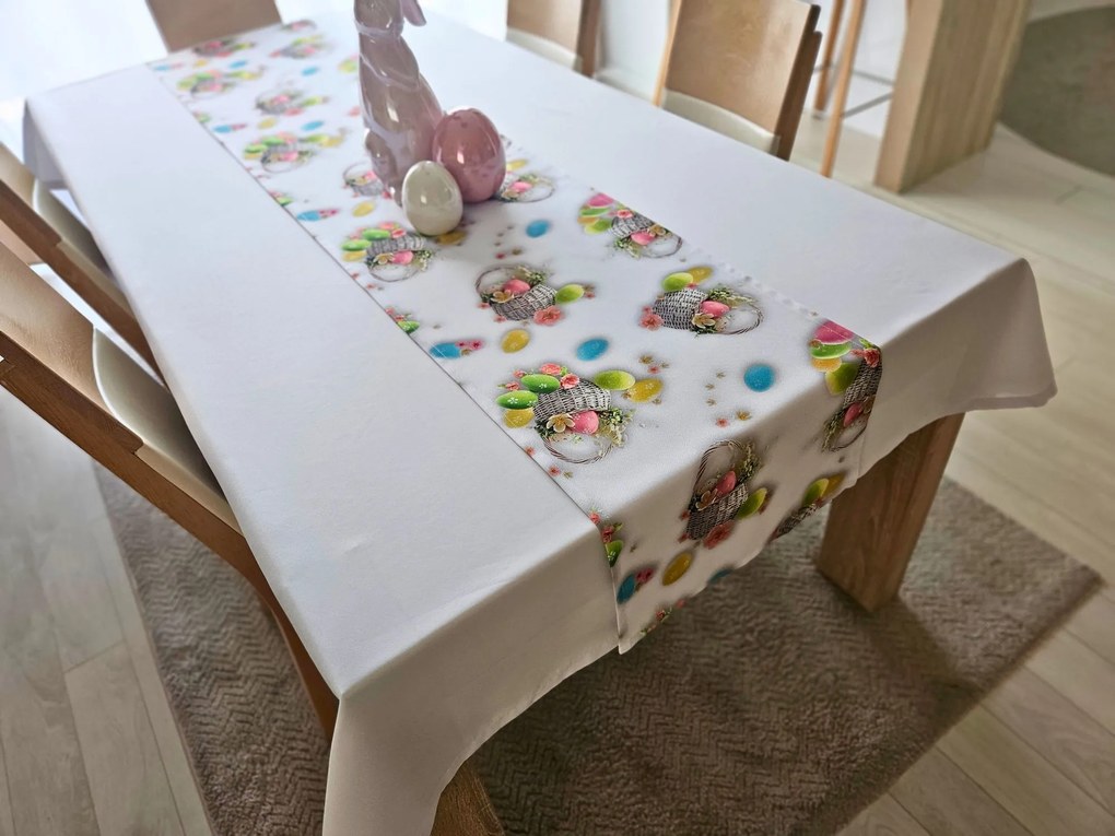 Dekorstudio Veľkonočný behúň s potlačou - Vzor 8 Rozmer behúňa (šírka x dĺžka): 40x180cm