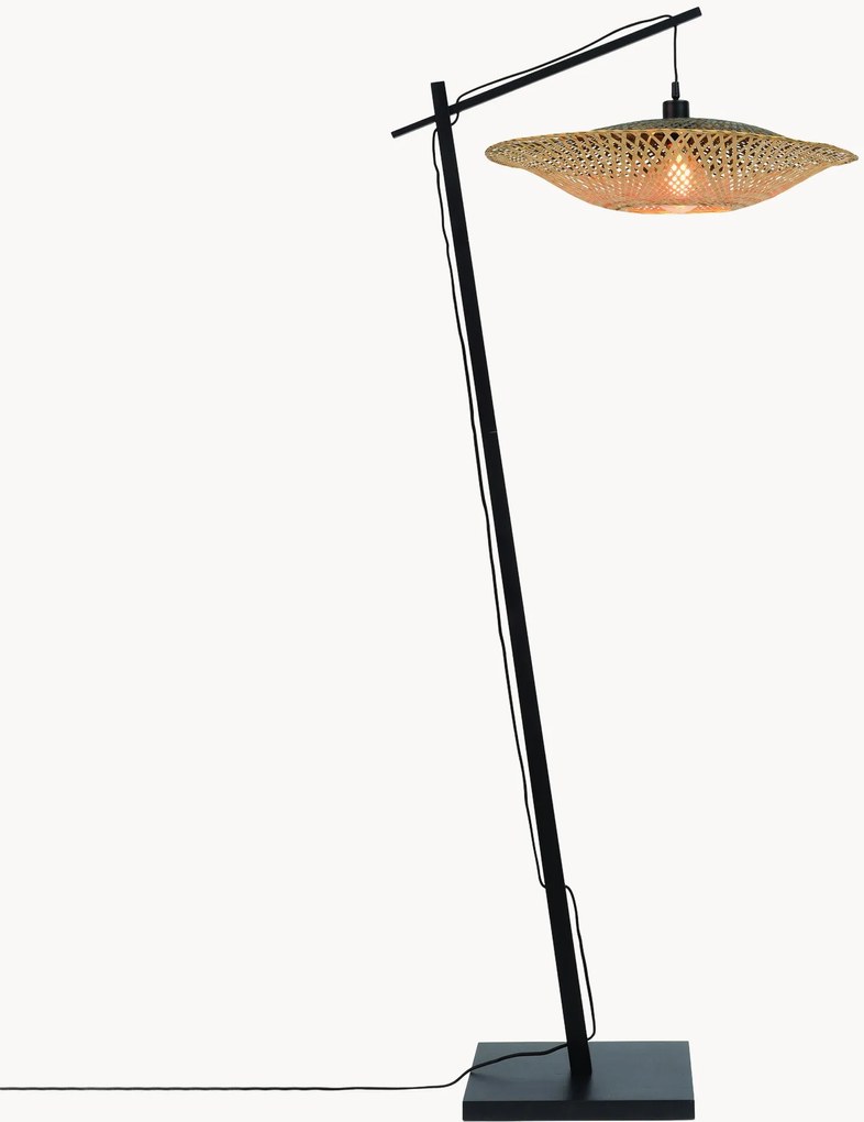 Bambusová stojacia lampa Kalimantan