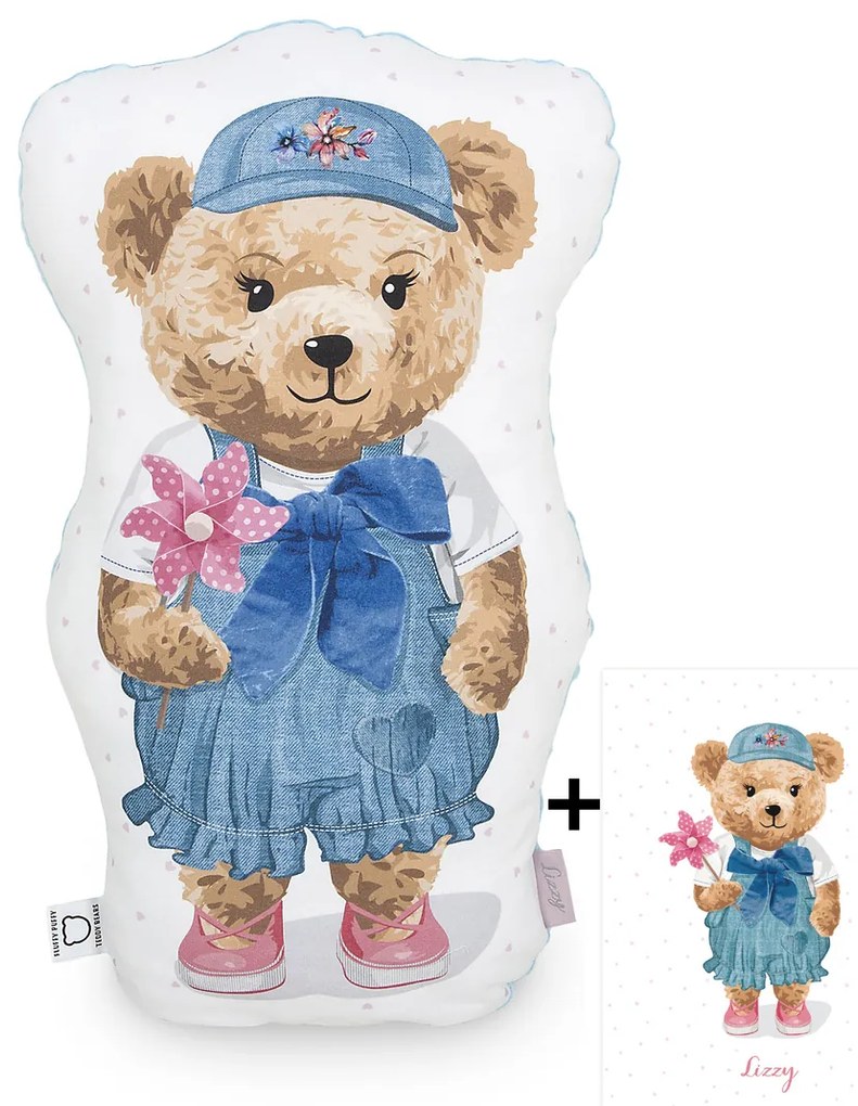 Ceba Baby Maznajúci vankúšik Fluffy Puffy Lizzy 50cm + plagát zadarmo