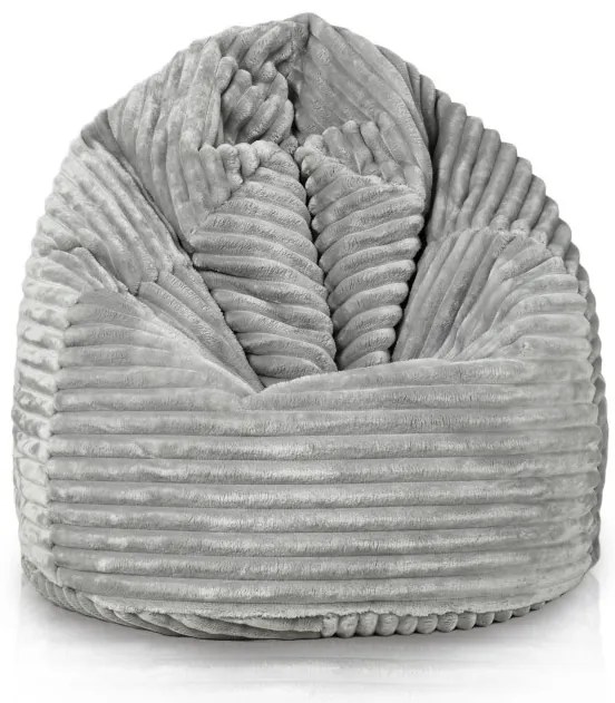 Sedací vak SAKO svetlosivý stripe