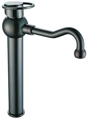 WF Industrial vysoká umývadlová batéria bez výpuste olejom pogumovaný bronz SIKOBWFS285