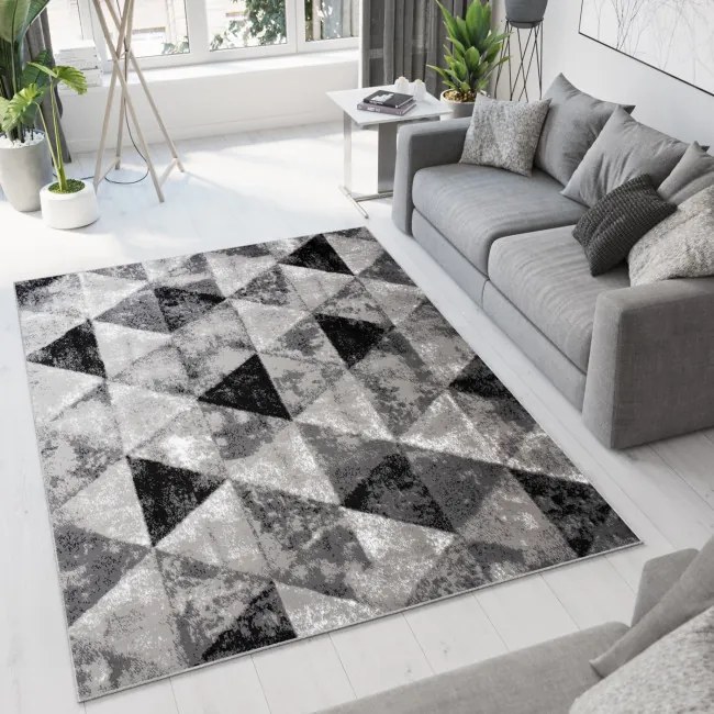 Koberec LUXURY DK25B PP ESM tmavosivý