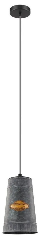 Eglo 43107 - Luster na lanku HONEYBOURNE 1xE27/60W/230V